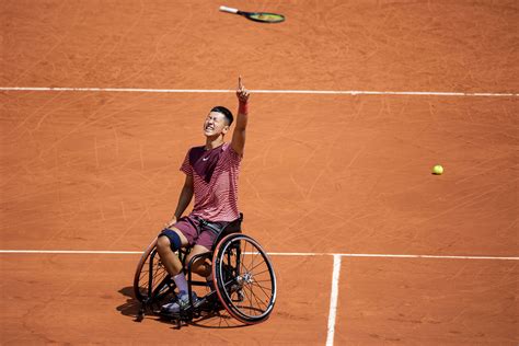 Japan’s Oda makes men’s history with wheelchair victory at French Open, De Groot wins women’s final